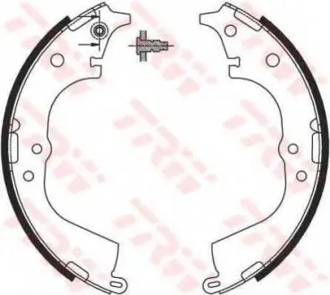 Тормозные колодки барабанные TOYOTA/VW Hiace/Hilux/Taro TRW GS8693