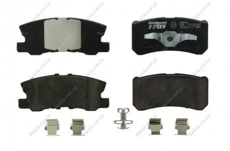 Тормозные колодки дисковые JEEP Compas/Patriot "R "10>> TRW GDB4600