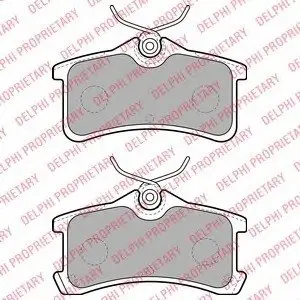Тормозные колодки дисковые TOYOTA Avensis/Corolla "R Delphi LP1917