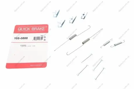 Гальмівні аксесуари (Монтажний комп-кт колодки) QUICK BRAKE 105-0888 (фото 1)
