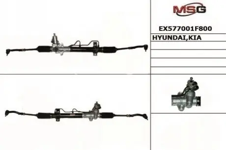 Рулевая рейка HYUNDAI/KIA Tucson/Sportage "06-"10 MANDO EX577001F800