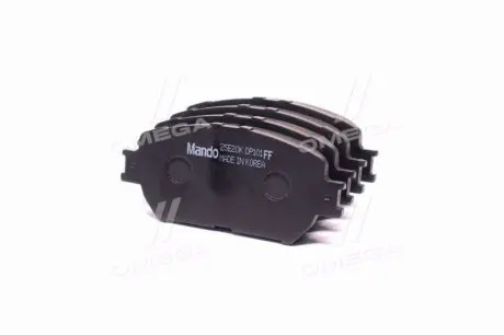 Тормозные колодки дисковые TOYOTA Camry "F "01-"06 MANDO MPT15