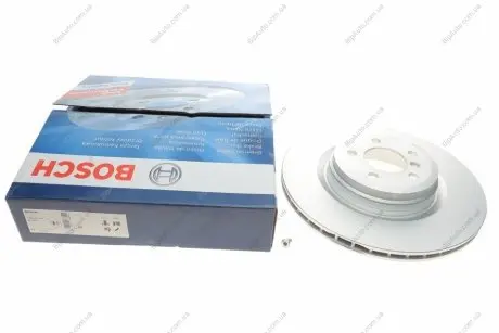 Диск гальмівний (задній) BMW 5 (F07/F11)/7 (F01/F02/F03/F04) 08-17 (370x24) (з покрит.) (вентил.) 0 986 479 730 BOSCH 0986479730