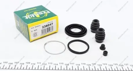 Ремкомплект супорта (заднього) Subaru Forester/Legacy III/IV/Outback 97-09 (d=38mm) (Akebono) FRENKIT 238047