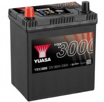 Стартерная аккумуляторная батарея YUASA YBX3055