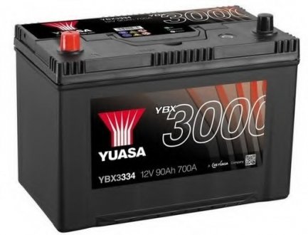 Стартерная аккумуляторная батарея YUASA YBX3334 (фото 1)