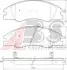 Колодка гальм. KIA CERATO передн. (пр-во ABS) 37492