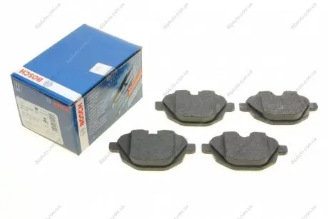 Тормозные колодки BMW 5(F10)/ X3 "R "10>> BOSCH 0986494432