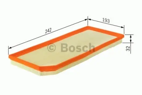Воздушный фильтр 3584 HYUNDAI Matrix 01- BOSCH 1457433584