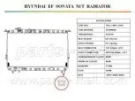 Радиатор, охлаждение двигателя PARTS-MALL PXNDA-012 (фото 1)