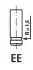 Клапан выпускной TOYOTA 6124/RNT SCARICO R6124/RNT