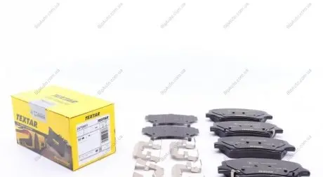 Тормозные колодки, к-кт. TEXTAR 2570801
