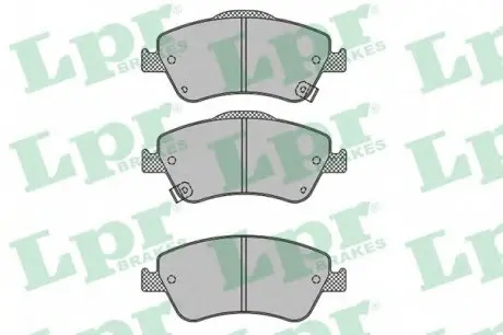 Тормозные колодки дисковые LPR 05P1316