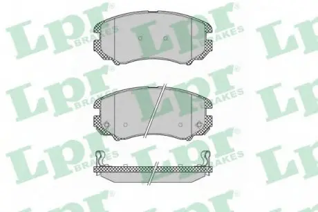 Тормозные колодки дисковые LPR 05P1369