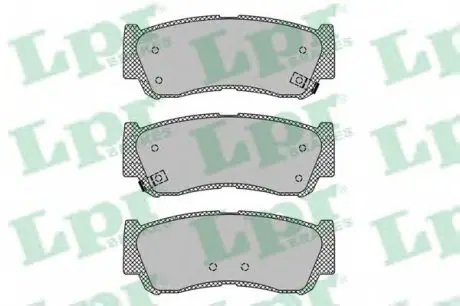 Гальмівні колодки дискові LPR 05P1417 (фото 1)