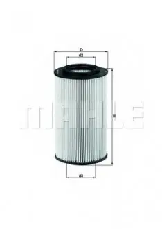 Масляний фільтр KNECHT MAHLE / KNECHT OX773D