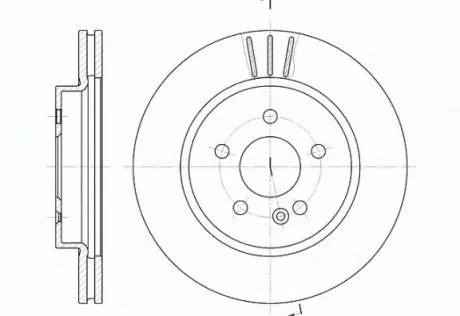 Тормозной диск ROADHOUSE 678210