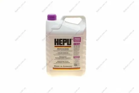 Антифриз фиолетовый (-80С) 5л. G012 plus HEPU P999-G12plus-005 (фото 1)
