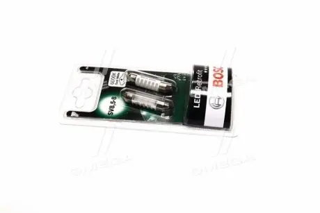 ЛАМПА 12V 1W C5W LED RETROFIT COOL (БЛІСТЕР 2 ШТ) (вр-во) BOSCH 1987301501 (фото 1)