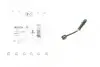 ДАТЧИК ЗНОШУВАННЯ ДИСК.КОЛ.ЗАД BOSCH 1 987 473 038 1987473038