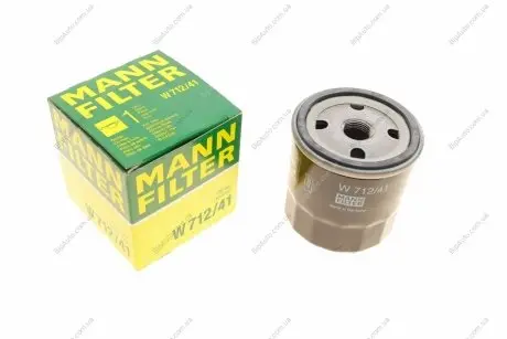Фільтр масляний MANN W 712/41 (фото 1)