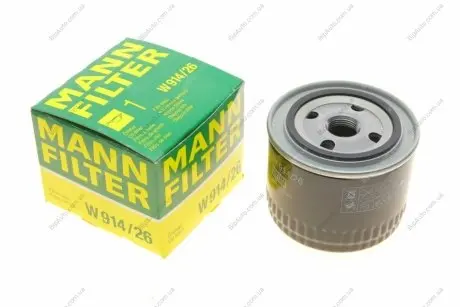 Фильтр масляный MANN W 914/26