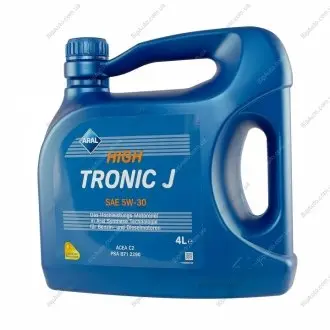 Мастило 4L HighTronic J SAE 5W-30 (PSA B71 2290/Fiat 9.55535-S1) ARAL 1555F7