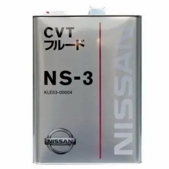 Олива для варіаторів СVT Fluid NS-3 / 4л. / NISSAN KLE53-00004