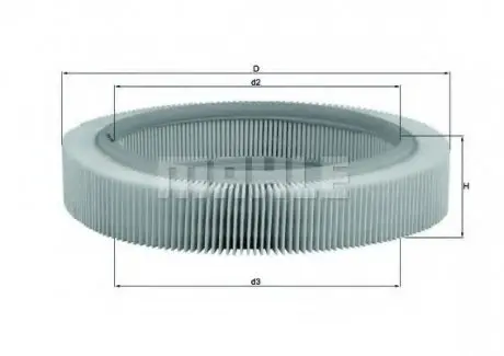 Повітряний фільтр KNECHT MAHLE / KNECHT LX209