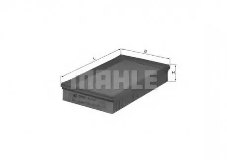 Повітряний фільтр MAHLE ORIGINAL LX 387 MAHLE / KNECHT LX387