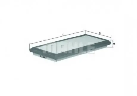 Повітряний фільтр KNECHT MAHLE / KNECHT LX462