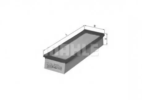 Повітряний фільтр KNECHT MAHLE / KNECHT LX541