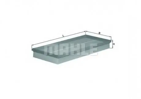 Повітряний фільтр KNECHT MAHLE / KNECHT LX569