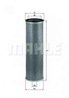 Повітряний фільтр MAHLE MAHLE / KNECHT LX732 (фото 1)