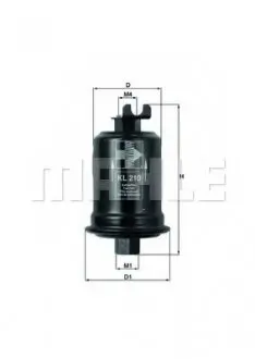 Топливный фильтр KNECHT MAHLE / KNECHT KL210
