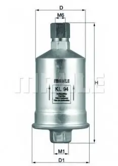 Топливный фильтр MAHLE MAHLE / KNECHT KL94