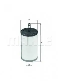 Топливный фильтр KNECHT MAHLE / KNECHT KX2