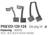 Щітки стартера Cargo PSX122-123-124