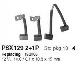 Щітки 10x10x15 бік CARGO PSX1292/1P
