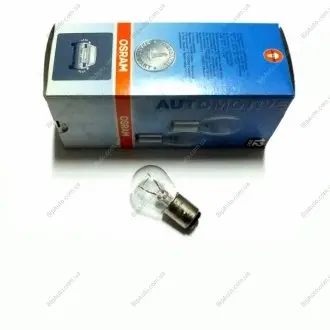 Автолампа Original P21/5W BAY15d 5 W 21 W прозрачная OSRAM 7528 (фото 1)
