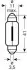 Автолампа Osram Original C5W SV8,5-8 5 W прозрачная 6413