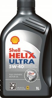 Олива моторна Helix Ultra 5W-40 (1 л) SHELL 550040638 (фото 1)