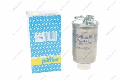 Фильтр топливный 7M0127401A,, WK85311, KL476, 0450906334, PP8396, WF8264, HDF519, CFF100458, A120153, SFPF7147, 1003230000, Purflux FCS478
