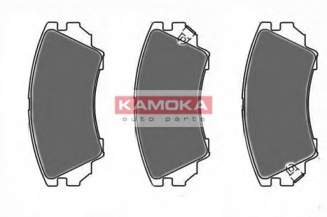 Комплект гальмівних колодок, дискове гальмо KAMOKA JQ1018414 (фото 1)