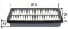 Фильтр воздушный MAZDA Mazda 6 2,3 2002/02-2007/08, CX-7 2.2 MZR-CD, 2.3 MZR DISI Turbo JS ASAKASHI A474J (фото 1)