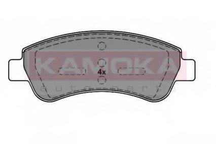 Комплект тормозных колодок, дисковый тормоз KAMOKA JQ1012798 (фото 1)