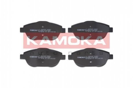 Комплект гальмівних колодок, дискове гальмо KAMOKA JQ101247