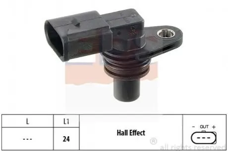 Датчик положення р/вала Audi A2 /Seat Arosa, Cordoba, Inca, Leon, Toledo II /Skoda Fabia, Octavia 1.4-1.6 97- EPS 1.953.269