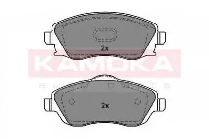 Комплект гальмівних колодок, дискове гальмо KAMOKA JQ1012848
