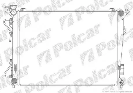 Радиаторы охлаждения 402608-1 Polcar 4026081